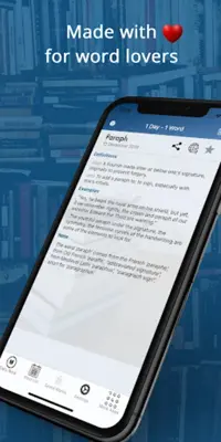 1 Day - 1 Word  Improve your vocabulary android App screenshot 0